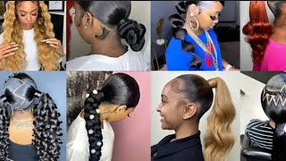 Ponytail Hairstyles|Sleek And Cute Tutorials |Tiktok Edition