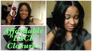 Affordable "Lace" Closure !! (W/ My Own U-Part Wig)