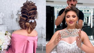 Beautiful Bridal Hairstyles Tutorials For A Princess | Party And Bridal Hair Transformations