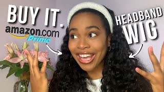 Get That Headband Wig, Sis! | My Testimony Ft. Licoville Hair Amazon Wig