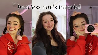 Perfect & Easy Overnight Heatless Curls :)