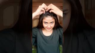 Easy High Ponytail Hairstyle|Holi Special Hairstyle #Youtubeshorts#Hairstylegirl #Shorts#Hairstyle