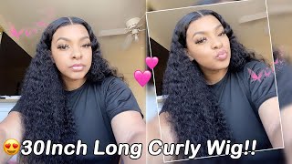 Lace Where? Our 5X5 Hd Lace Closure Wig Review! Thick Curly Hair Who Needs? #Ulahair