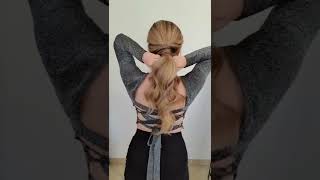New Ponytail Hairstyles☺#Shorts #Hairstyle #Ytshorts #Subscribe