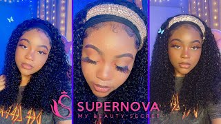 Trying The Headband Wig For The First Time! (I Love It) Throw On & Go! Ft Supernova Hair ✨
