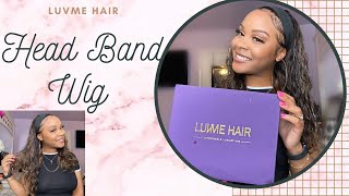 Installing The Best Headband Wig Ever Ft. Luvme Hair Install + Review