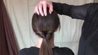 Tutorial: Quick And Easy Twist Ponytail Hairstyle