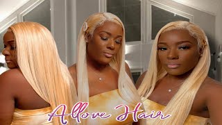 Gorgeous Silky Straight 613 Blonde Wig| Allove Hair **Must Have!