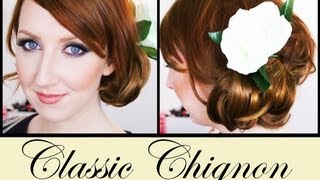 Hair Tutorial - Messy Side Bun Wedding Hairstyle With Abhair Extensions!