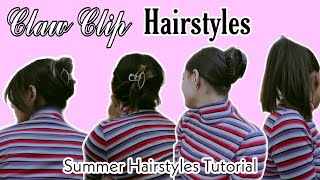 Claw Clip Hairstyles (Summer,Easy,Quick) #Hairstyles