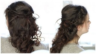 Wedding Hairstyle For Curly Hair