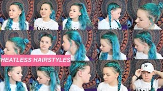 Quick And Easy Heatless Hairstyles | Hope Marie