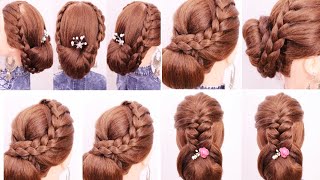 Try Now !!! Indian Wedding Hairstyles L Cute Bun Juda Hairstyle For Wedding Party L Bridal Hairstyle