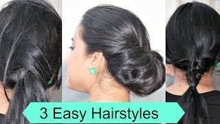 3 Quick & Easy Heatless Hairstyles For Lazy Girls