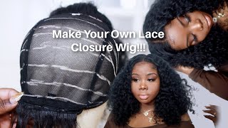 ♡ The Basics "Making A Lace Closure Wig" | Yummy Extensions #Rawcambodiancurly