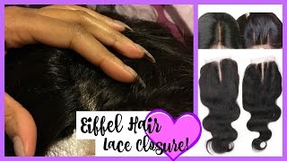 First Impressions! Eiffel Hair - Free Part Lace Closure