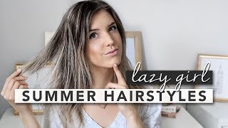 3 Lazy Girl Summer Hairstyles For Fine Hair