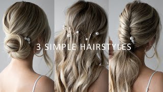 How To: Easy Prom Hairstyles  Prom, Wedding, Bridal Hair