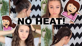 Heatless Hairstyles For Summer | Emma