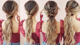 4 Ponytail Hairstyles For Medium & Long Hair