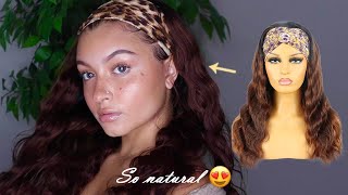 I Tried A Headband Wig And Was Shook. ||No Lace, No Glue, Super Easy|| Ft.Rpghair