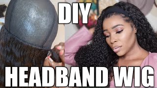 How To Make A Headband Wig (Tutorial)