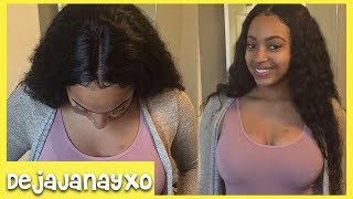 How To: Customize And Install A Lace Closure Wig | Ali Grace Loose Wave Hair
