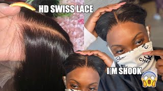 How To: Natural Hd Lace Closure Sew-In|Middle Part#Alipearlhair