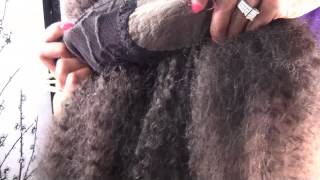 Kinky Curly Yaki Custom Lace Closure Wig Part 2