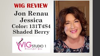 Jon Renau Jessica Wig Review | Shaded Berry 131T4S4 | Denise Sheets