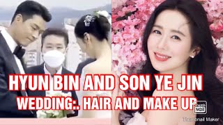 Hyun Bin And Son Ye Jin' Wedding: Hair And Make Up