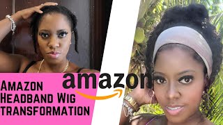 Amazon Headband Wig | No Glue No Lace Wig #Amazonwig #Headbandwig #Nocopyrightmusic