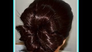 Easy Prom Wedding Hairstyles, Heatless Hairstyle, Updos For Medium Long Hair Tutorial, How To Updo