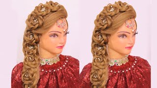 2 Beautiful Wedding Hairstyles For Long Hair: Bridal Hairstyle Tutorial & Easy Braids