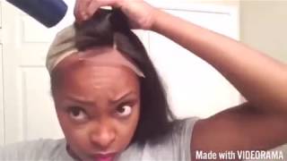 How I Install My Quick Weave With A Undetectable Lace Closure..