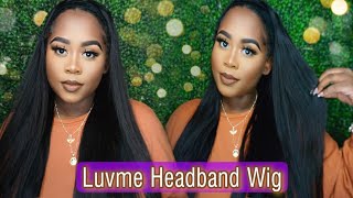 Luvme Hair Straight Headband Wig Review  | Ft. Luvme Hair Black Friday Wig Sale!!