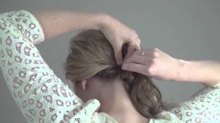 Real Simple Bridal Hair Tutorial Video: Swept To The Side With A Twist