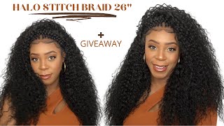 Outre Pre-Styled Hd Lace Wig - Halo Stitch Braid 26 (13X2 Lace Frontal) +Giveaway --/Wigtypes.Com