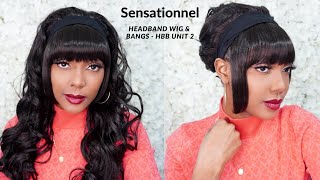 Under $30 Headband Wig | Sensationnel Dashly Synthetic Hair Headband Wig & Bangs - Hbb Unit 2