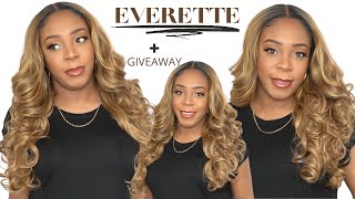 Outre Perfect Hairline Synthetic Hd Lace Wig- Everette (13X6 Lace Frontal) +Giveaway --/Wigtypes.Com