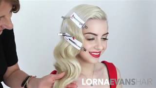 Hollywood Waves Wedding Hair - By Lorna Evans