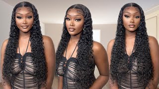Perfect Vacation Hair + 30 Inch Waterwave Lace Frontal Wig Install Ft. Blackmoon Hair