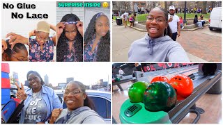 Glueless Wig Install | Hanging Out With Bae | Tequila Festival | Meeting Subscribers *Wig Giveaway