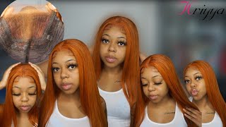 T Part Lace Closure Ginger Install | Kriyya Hair