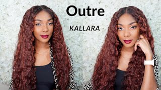 Watch Before You Buy!! | Outre Melted Hairline Hd Synthetic Lace Front Wig - Kallara #Outrekallara