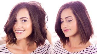 How I Style My Short Hair | Hair Care & Everyday Hairstyles