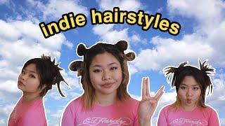 Indie Hairstyles *Short Hair Friendly • ◡ •*