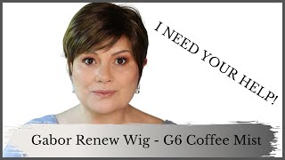 Gabor Renew Wig | G6 Coffee Mist | Trying To Find A Wig