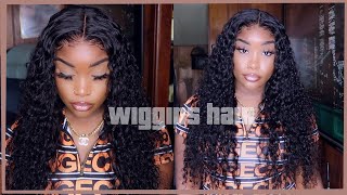Frontals Canceled !? Bomb 6*6 Lace Closure Wig Install! +Best Curly Hair Routine 2020 X Wiggins Hair
