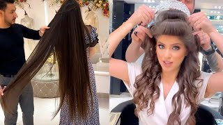 Most Amazing Hair Transformations For Women | Top Wedding & Party Hairstyles Tutorial